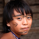 A young Yanomami boy from the village.  (Photo: Rainforest Foundation Norway / ISA Brazil)